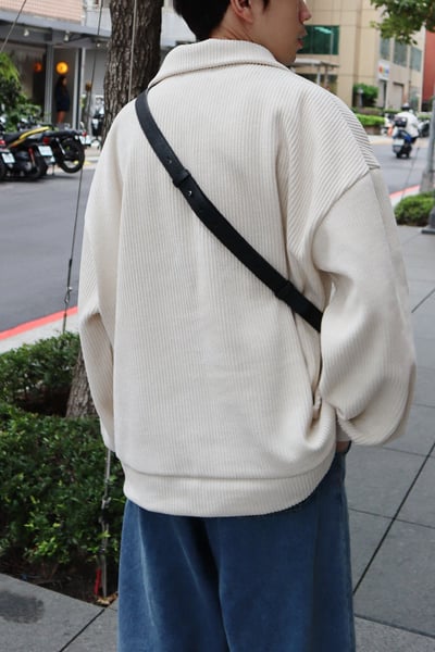 【 Giusto 】燈芯絨拉鍊大翻領上衣8