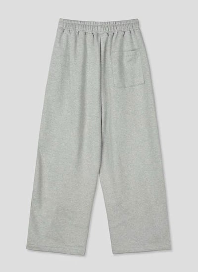 【 Giusto 】前抓皺側邊線條寬鬆棉寬褲7