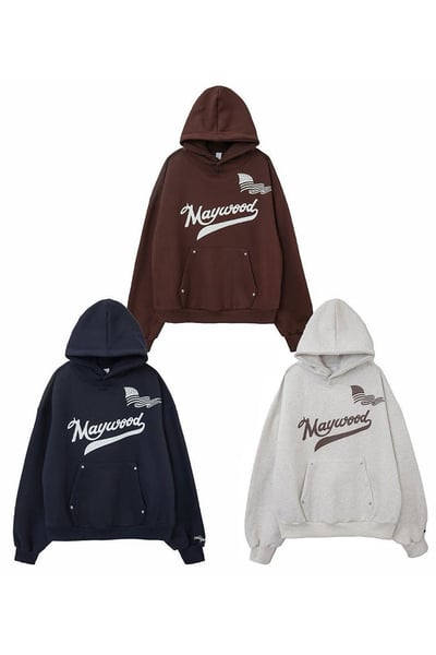 【 Giusto 】MAYWOOD內磨毛釘釦造型連帽上衣2