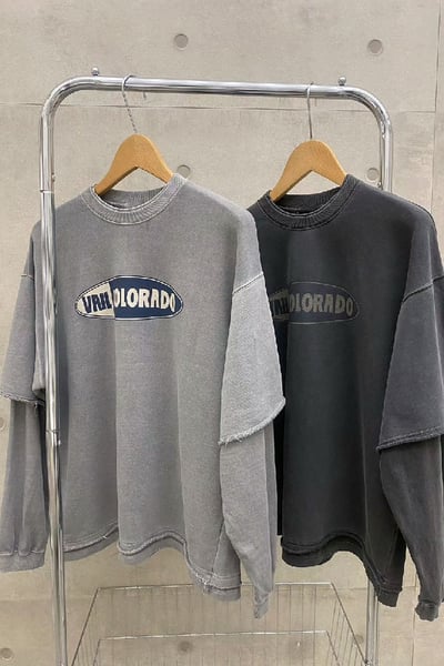 【 Giusto 】水洗棉拼接層次上衣8