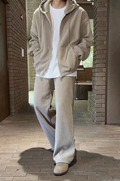 【 Giusto 】質感百搭首選燈芯絨套裝｜外套3