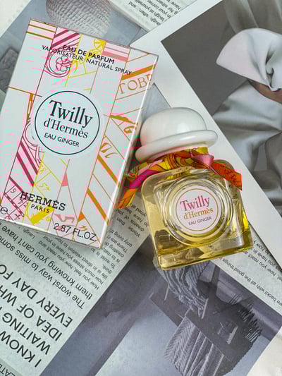Hermes 愛馬仕Twilly Eau Ginger 絲巾生薑女香淡香精 85ml1
