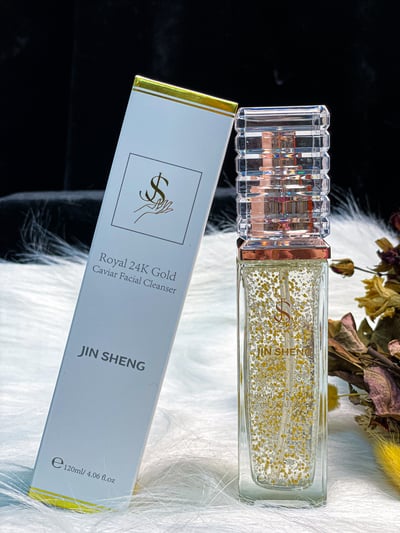 皇后微金球洗顏精粹 120ML1