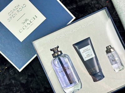 「駿盛香氛」COACH OPEN ROAD 加州公路男性淡香水禮盒1