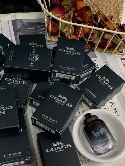 Coach時尚經典男性淡香水迷你瓶 4.5ML1
