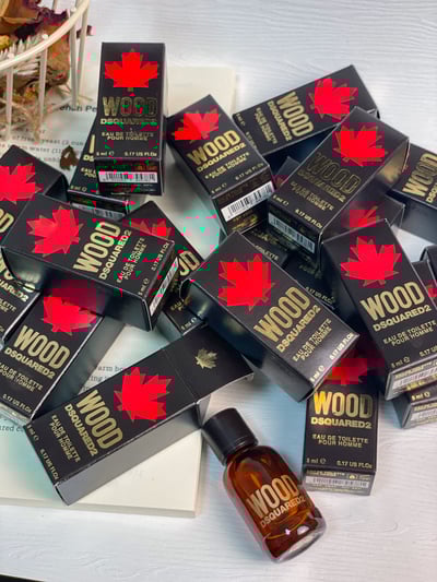 DSQUARED2 WOOD‧天性男性淡香水 5ML4