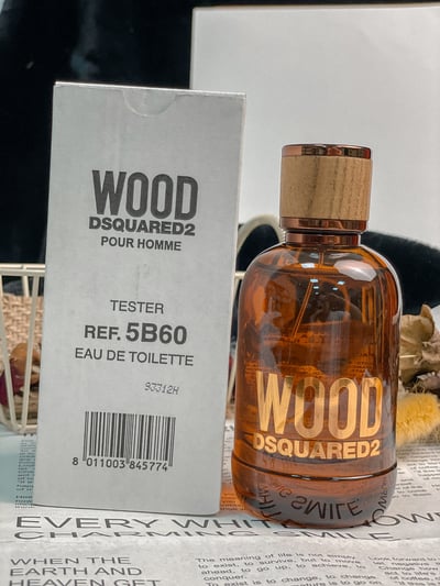DSQUARED2 WOOD 天性 男性淡香水 TESTER 100ML（專櫃福利品包裝）5