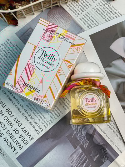 Hermes 愛馬仕Twilly Eau Ginger 絲巾生薑女香淡香精 85ml3