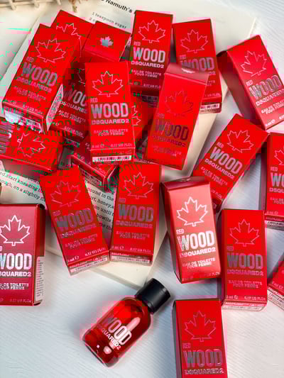 Dsquared2 Red Wood 心動紅女性淡香水 5ML1