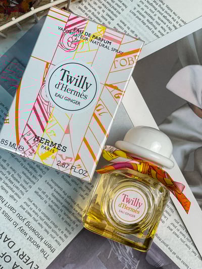 Hermes 愛馬仕Twilly Eau Ginger 絲巾生薑女香淡香精 85ml5
