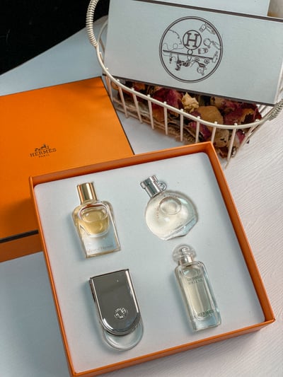 HERMES愛馬仕 迷你香水禮盒四入組4
