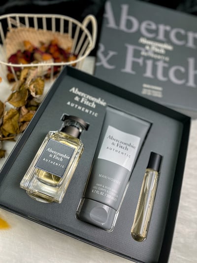 Abercrombie & Fitch A&F Authentic 真我男性淡香水禮盒組2