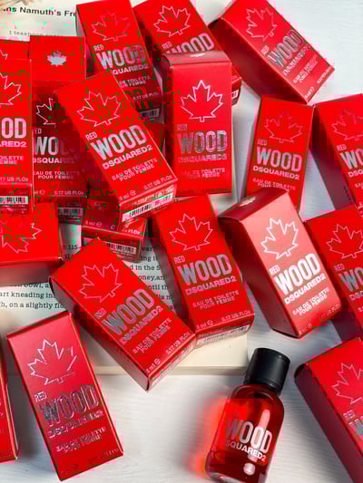 Dsquared2 Red Wood 心動紅女性淡香水 5ML3