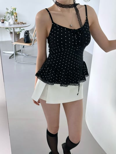 ♡正韓♡側開岔超短褲裙（附皮帶）6