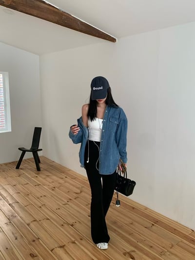 ♡正韓♡巨顯瘦鬆緊抽繩褲4