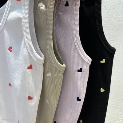 ♡正韓♡滿滿愛心短背心4