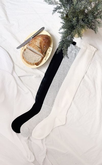 ♡正韓♡春款堆堆透長襪5