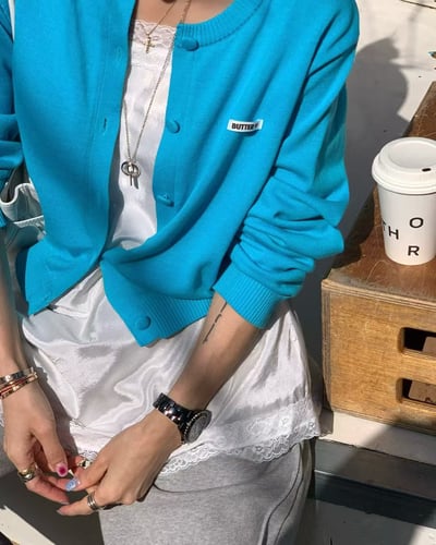 ♡正韓♡Butter標籤圓釦小外套16