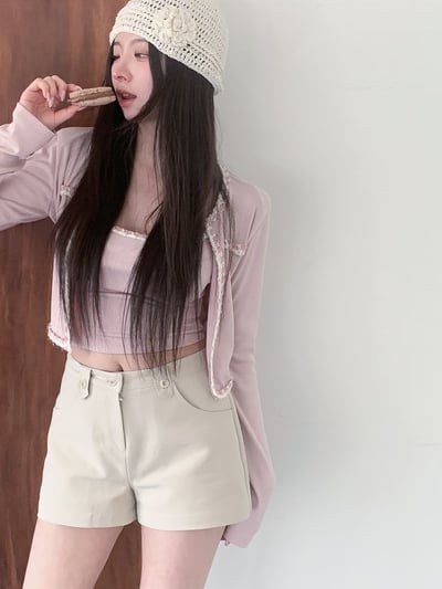 ♡正韓♡挺版西裝面料短褲2