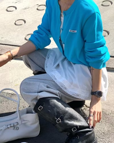 ♡正韓♡Butter標籤圓釦小外套15