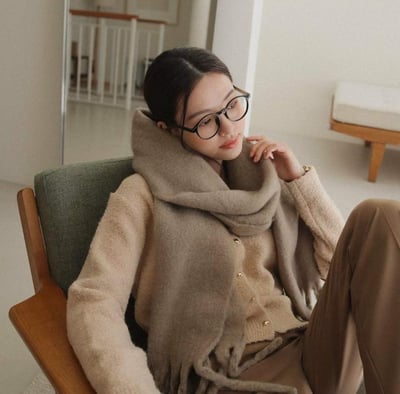 ♡超百搭多色圍巾♡5