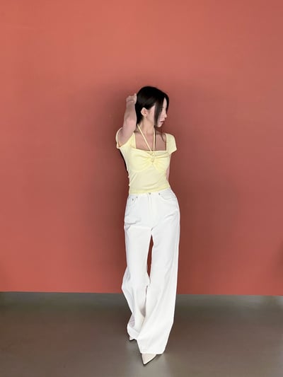 ♡正韓♡繞脖綁帶上衣5