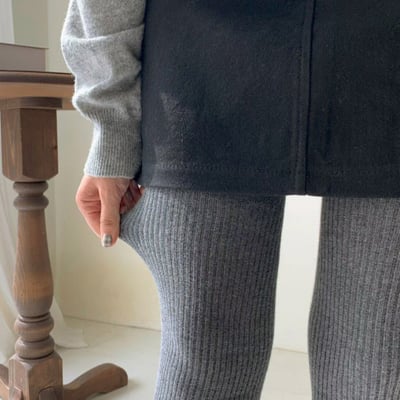 ♡正韓♡棉質條紋連身褲襪4