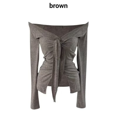 ♡正韓♡小心機綁帶上衣8