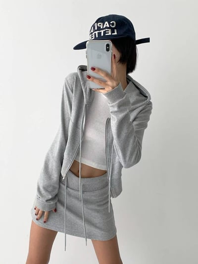 ♡正韓♡百搭休閒連帽外套5