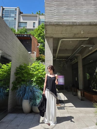 ♡正韓♡垂墜感寬鬆西褲2