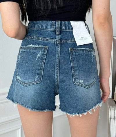 ♡正韓♡歐美刷破牛仔短褲4