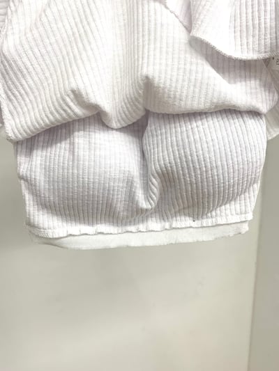 ♡正韓♡斜切荷葉造型上衣19