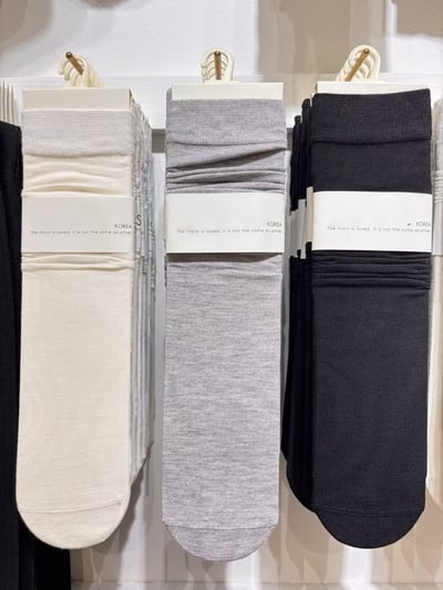 ♡正韓♡親膚親薄膝下小腿襪4