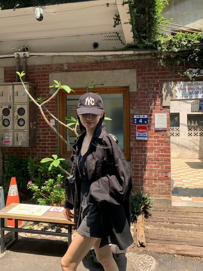 ♡正韓♡不易皺前短後長襯衫16