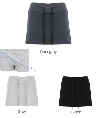 ♡正韓♡歐美休閒百搭鬆緊棉裙8