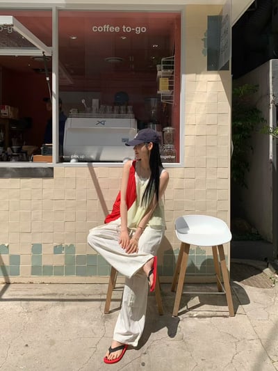 ♡正韓♡南法蕾絲背心7