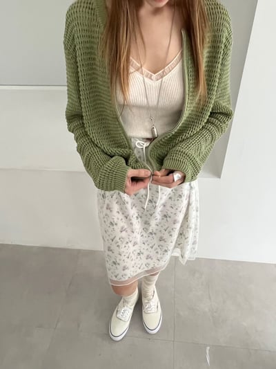 ♡正韓♡拼接紗領細肩背心8