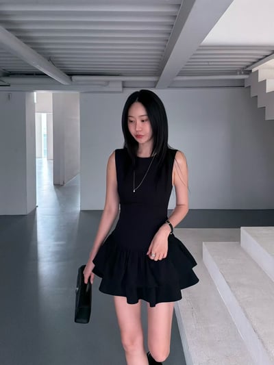 ♡正韓♡甜酷蛋糕裙洋裝+西外1