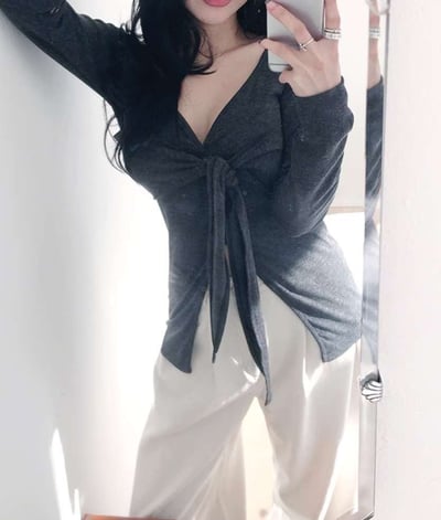 ♡正韓♡小心機綁帶上衣4