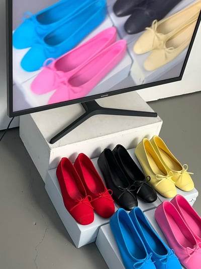 ♡正韓♡糖果色彩娃娃鞋22