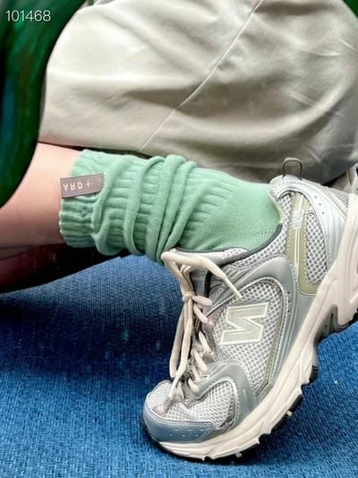 ♡正韓♡標籤泡泡堆堆襪子4