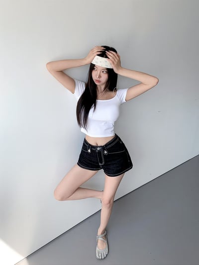 ♡正韓♡細肩帶Bra短上衣10