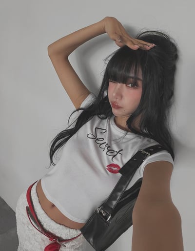 ♡正韓♡Secret嘴唇上衣1