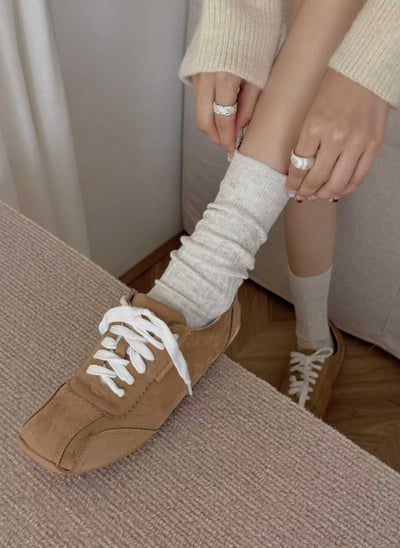 ♡正韓♡獨家坑條素面棉襪2