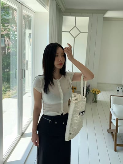 ♡正韓♡竹節棉小標上衣14