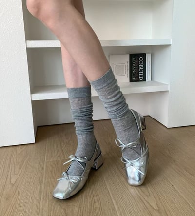 ♡正韓♡超親薄親膚網眼透氣小腿襪2