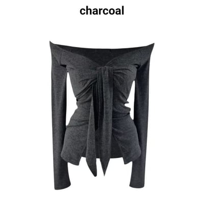 ♡正韓♡小心機綁帶上衣9