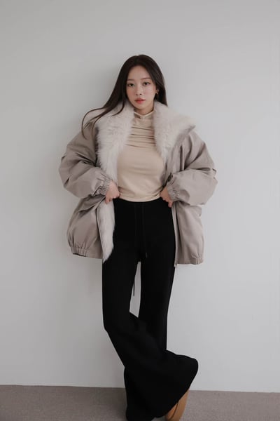 ♡正韓♡鬆緊抽繩百搭褲4