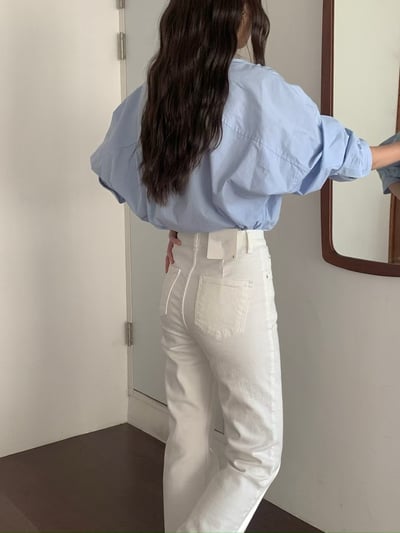 ♡正韓♡顯瘦修身彈性微喇長褲4
