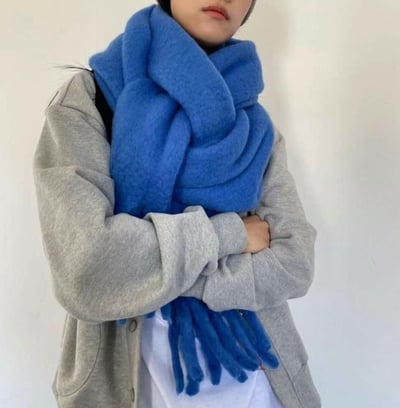 ♡超百搭多色圍巾♡11